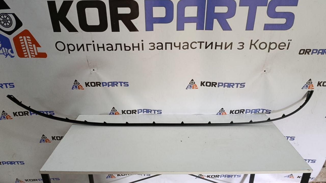 8wmgki6vbjcgbgdfmgyhjwr6jalzbiig Спойлер (губа) переднього бампера Hyundai Kona EV 86591BF000 - Зображення 1