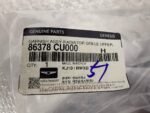 Genesis GV60 GARNISH ASSY-RADIATOR GRILLE UPPER,LH Накладка під капотом на фару , ліва 86378CU000 - Зображення 2