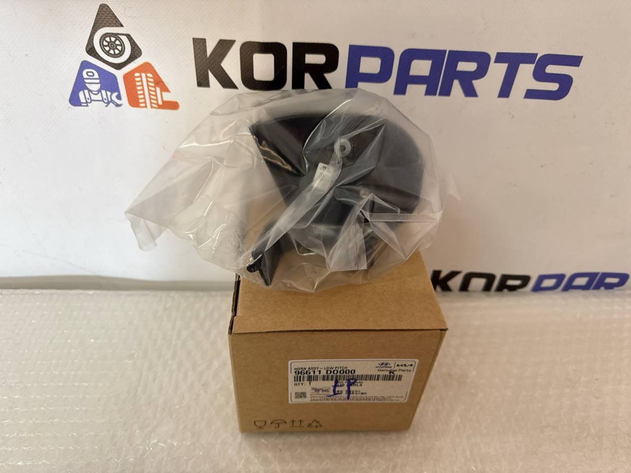 agacagiaaxkbaairhglu KIA EV9 HORN ASSY-LOW PITCH Сигнал звуковий низької тональності 96611DO000 - Зображення 1