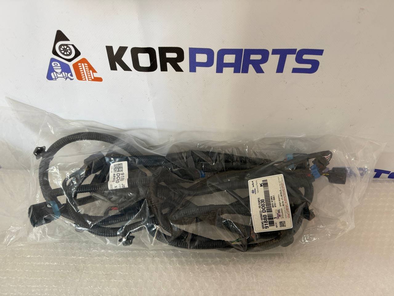 agacagiaaxkbaairy2lu KIA EV9 WIRING HARNESS-RR BUMPER Джгут проводів заднього бампера 91880DO030 - Зображення 1