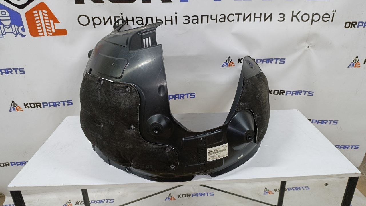 gxo5crwlclvcah9nwv7k0bzpezukd0aj KIA EV6 GUARD ASSY-FRONT WHEEL,LH Підкрилок передній лівий 86811cv600 - Зображення 1